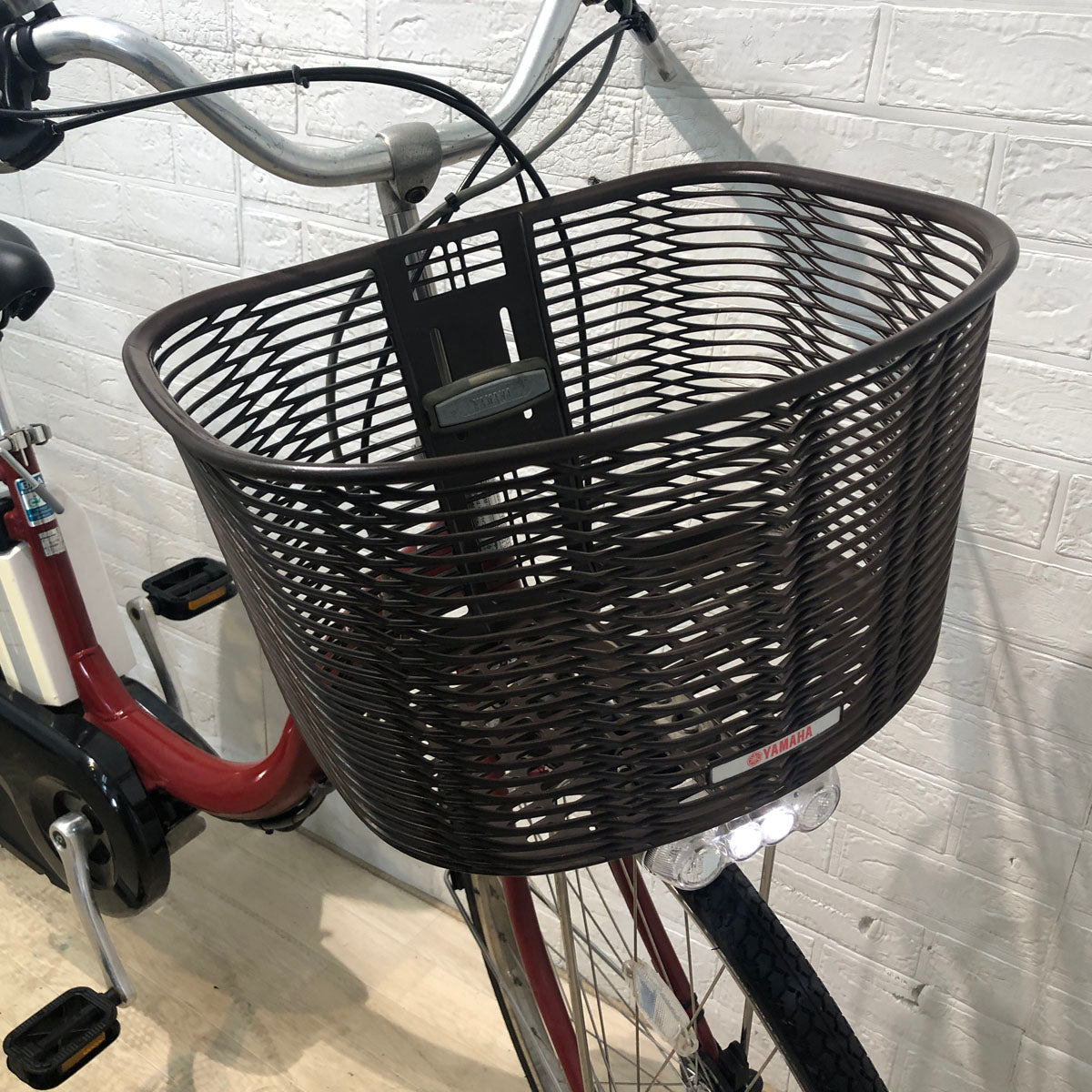 中古電動自転車 ヤマハ PAS ナチュラ M レッド 26インチ YB066 – e-CHARIty