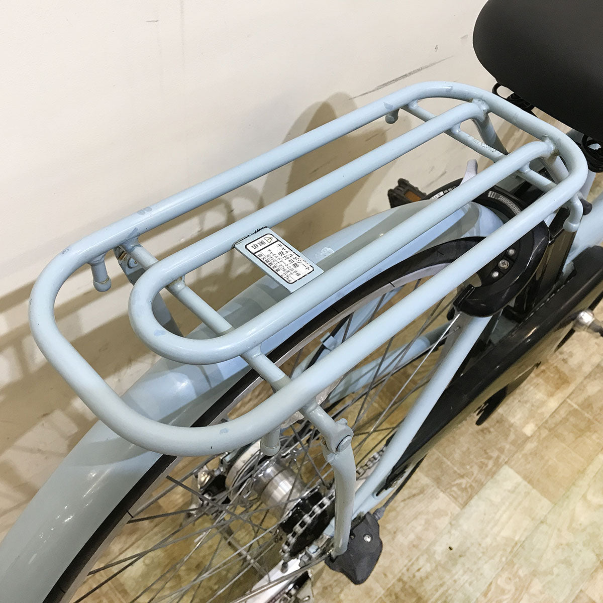 中古電動自転車 ブリヂストン アシスタ ファイン ブルー 26インチ KF102