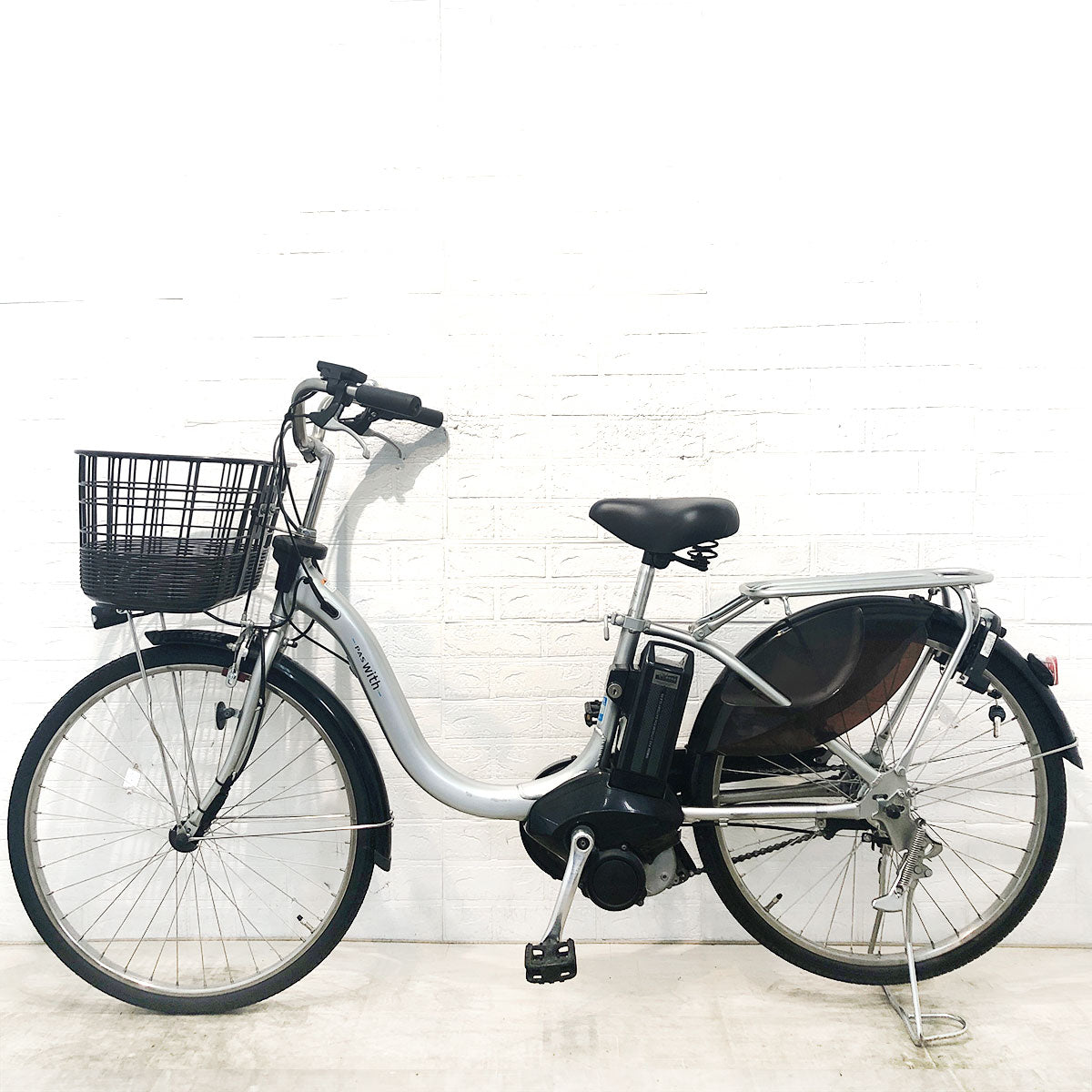 中古電動自転車 ヤマハ PAS ウィズ シルバー 24インチ YG108