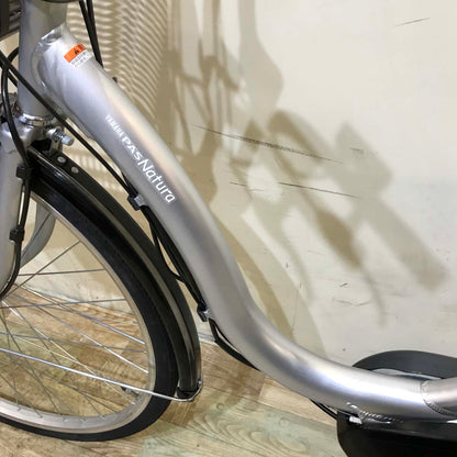 ヤマハ PAS ナチュラ M シルバー 26インチ KW023 【中古車】