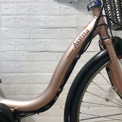 ブリヂストン アシスタ DX プレシャスベージュ 26インチ YB067 【中古車】