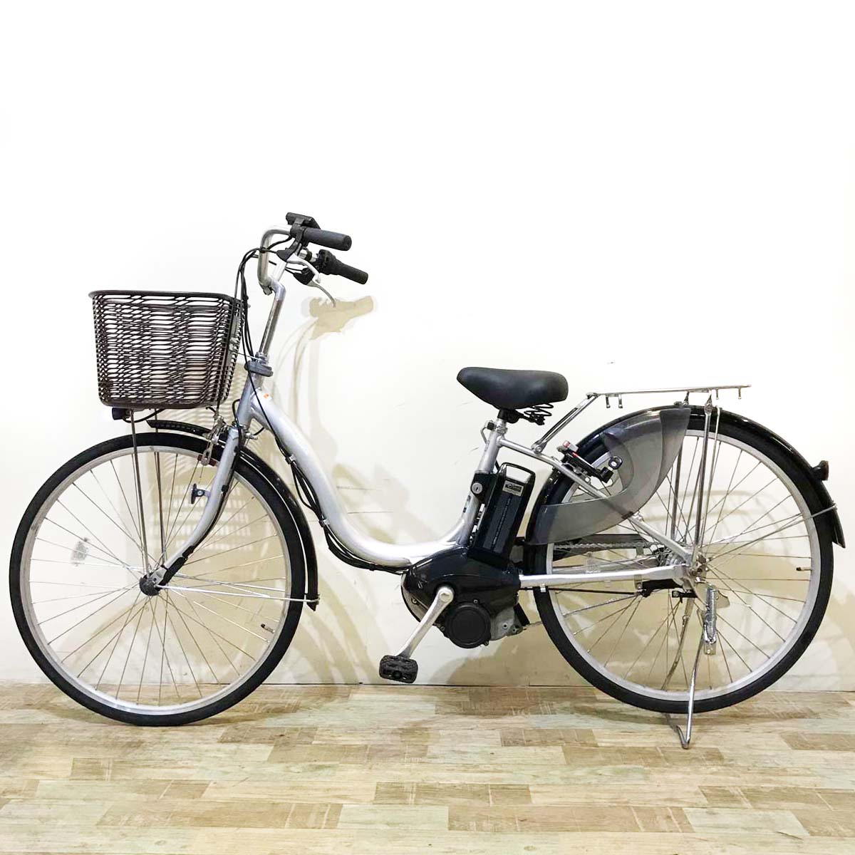 ヤマハ PAS ナチュラ M シルバー 26インチ KW023 【中古車】