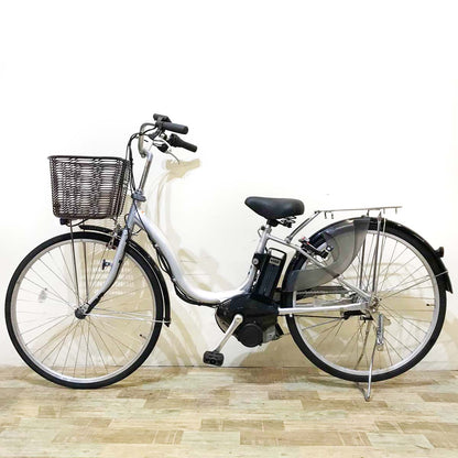 ヤマハ PAS ナチュラ M シルバー 26インチ KW023 【中古車】