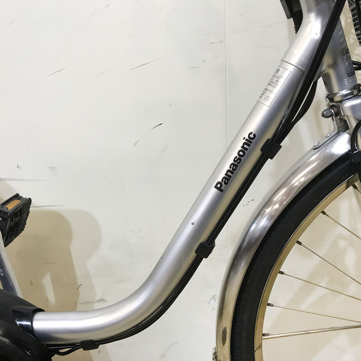 中古電動自転車 パナソニック ビビ DX シルバー 26インチ KF103