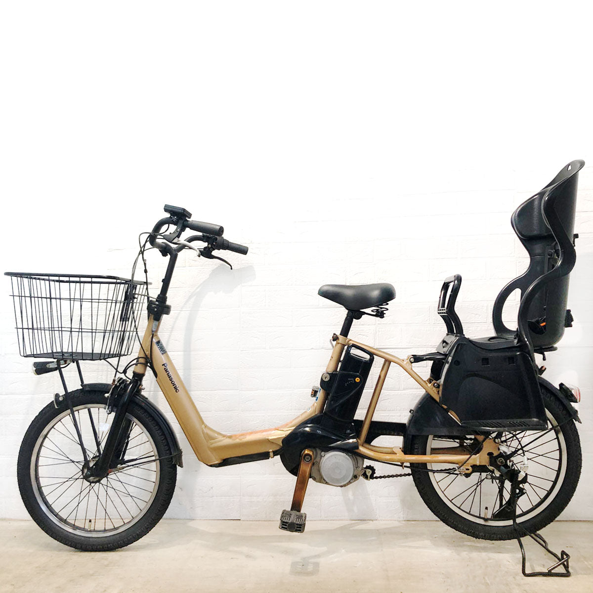電動自転車 訳あり パナソニック ギュット アニーズ ゴールド 20インチ YU095【中古車】