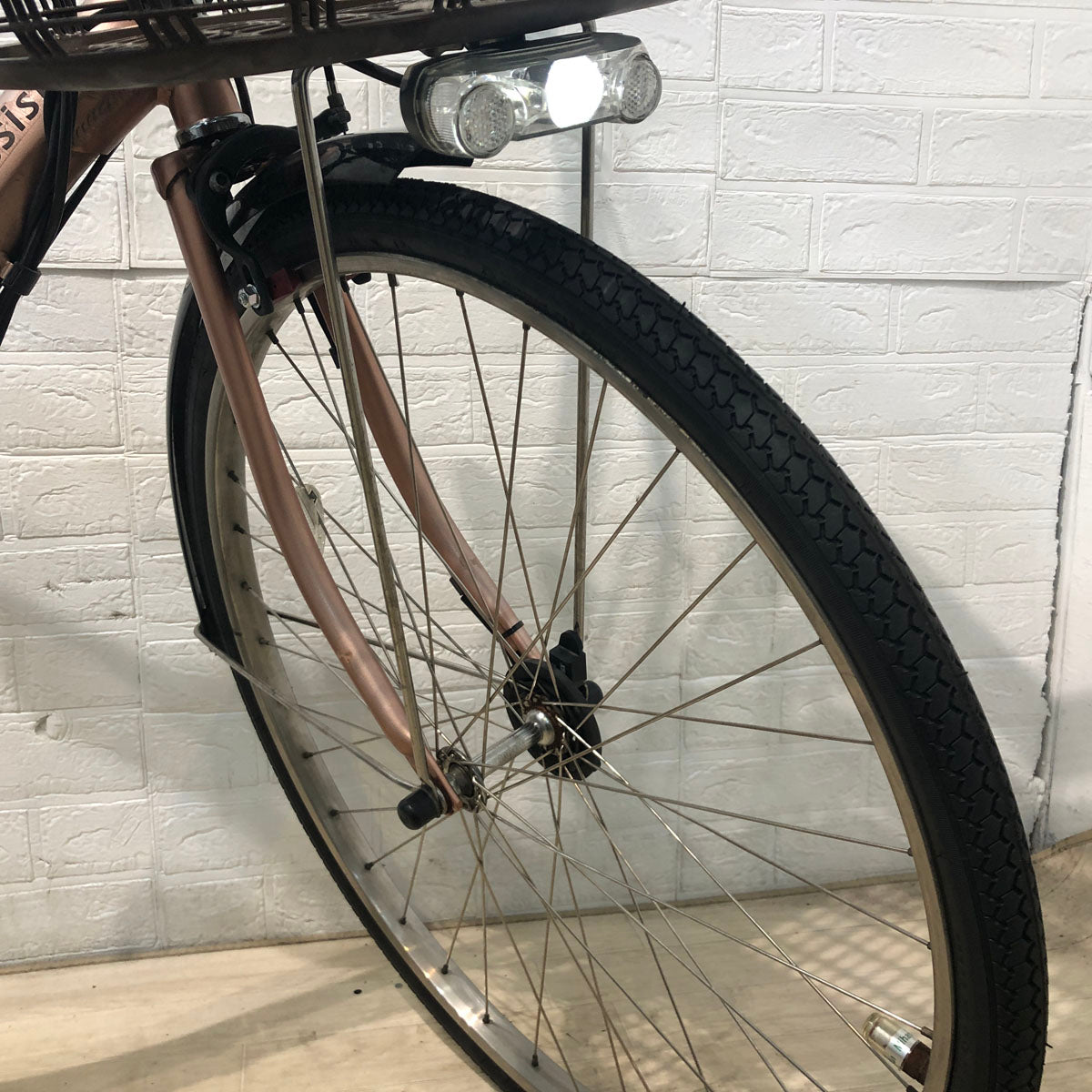 中古電動自転車 ブリヂストン アシスタ DX プレシャスベージュ 26インチ YB067