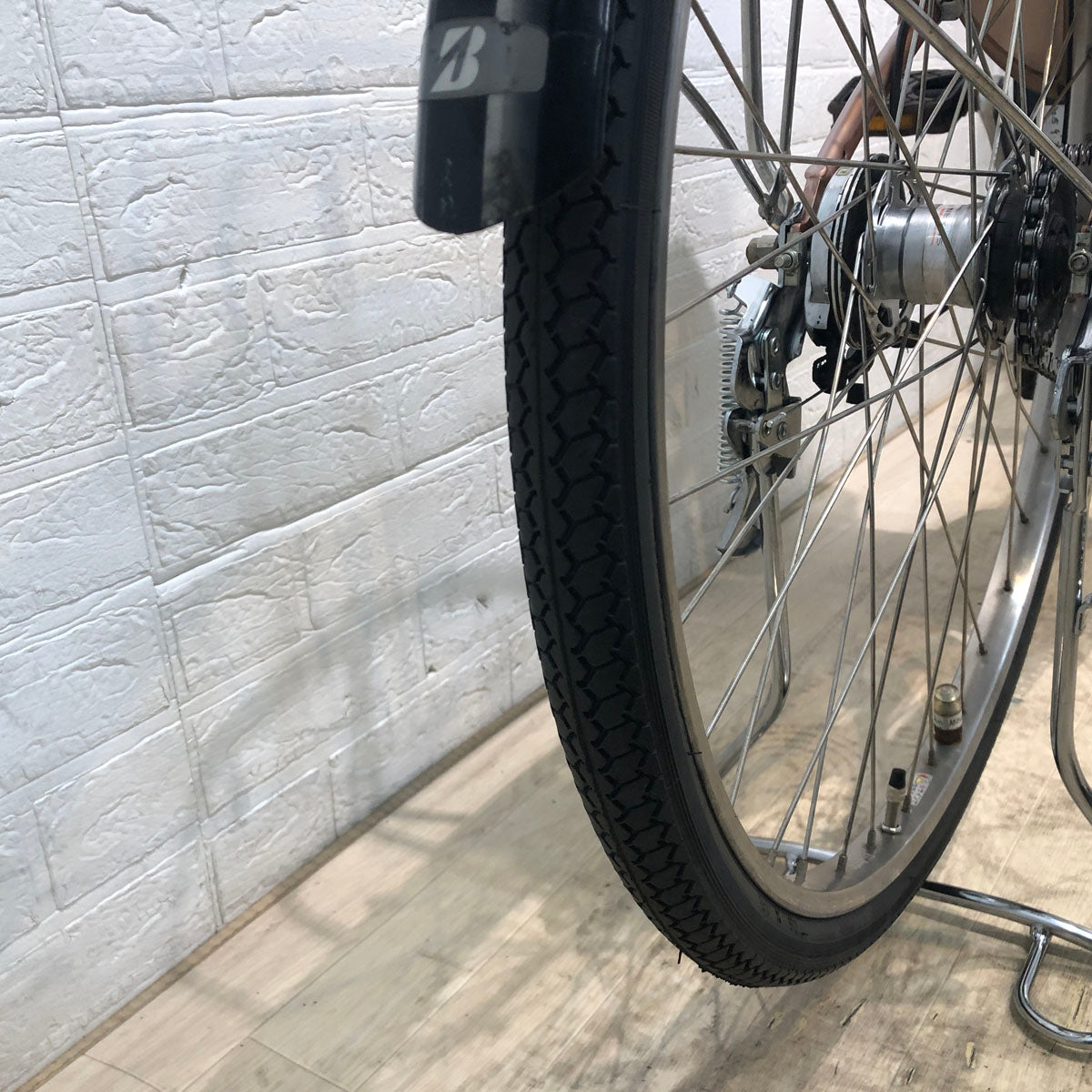 中古電動自転車 ブリヂストン アシスタ DX プレシャスベージュ 26インチ YB067