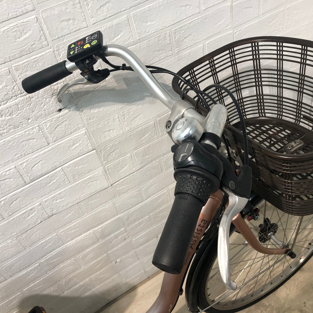 中古電動自転車 ブリヂストン アシスタ DX プレシャスベージュ 26インチ YB067