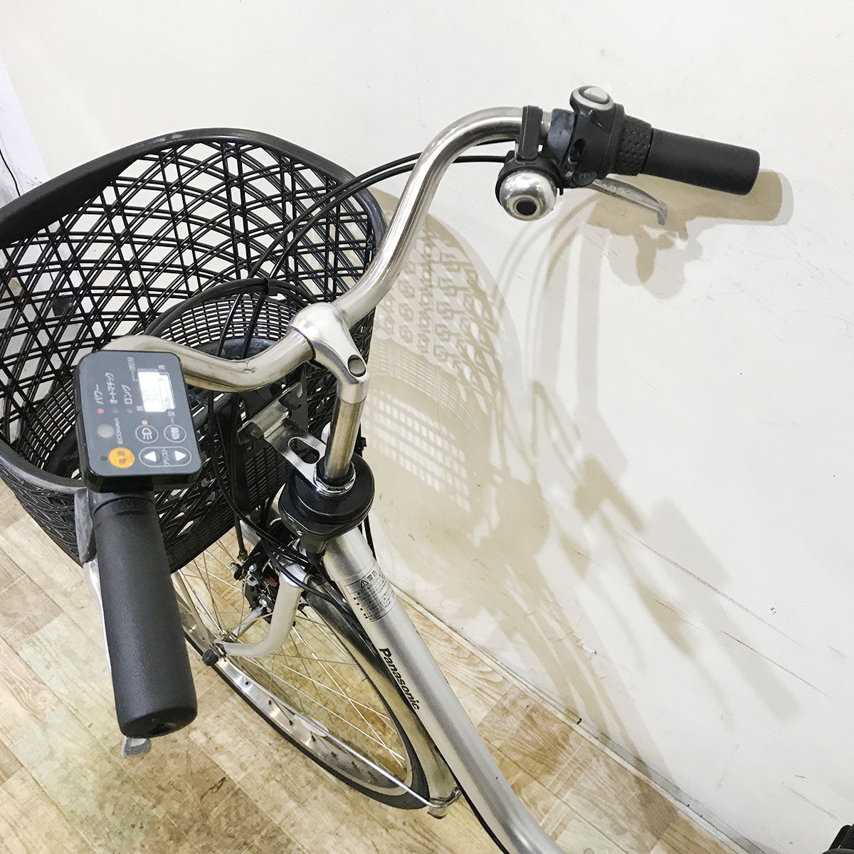 中古電動自転車 パナソニック ビビ DX シルバー 26インチ KF103