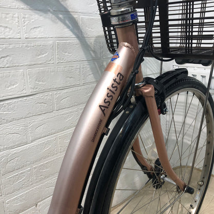 ブリヂストン アシスタ DX プレシャスベージュ 26インチ YB067 【中古車】