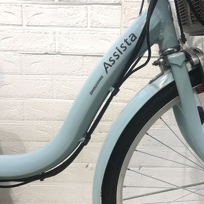 ブリヂストン アシスタベーシック ブルー 24インチ YG109 【中古車】