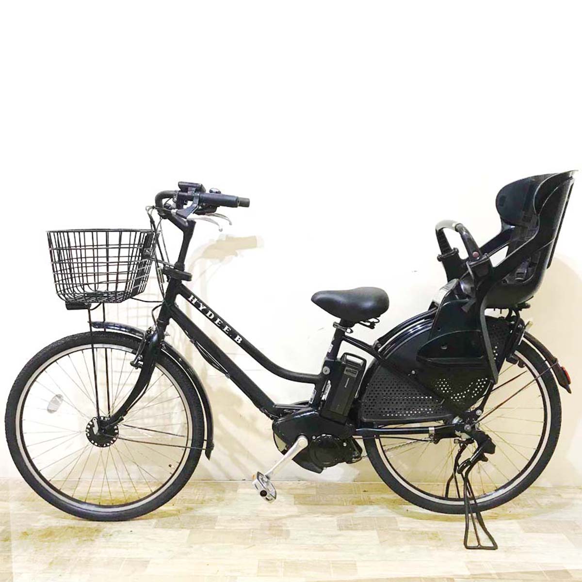 中古電動自転車 ブリヂストン HYDEE B ハイディ ビー ブラック 26インチ KA081