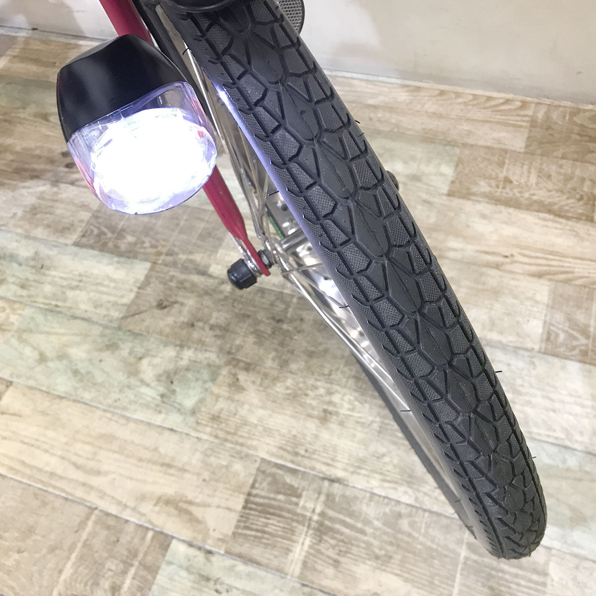 中古電動自転車 パナソニック ギュット ミニ ピンク 20インチ KF104