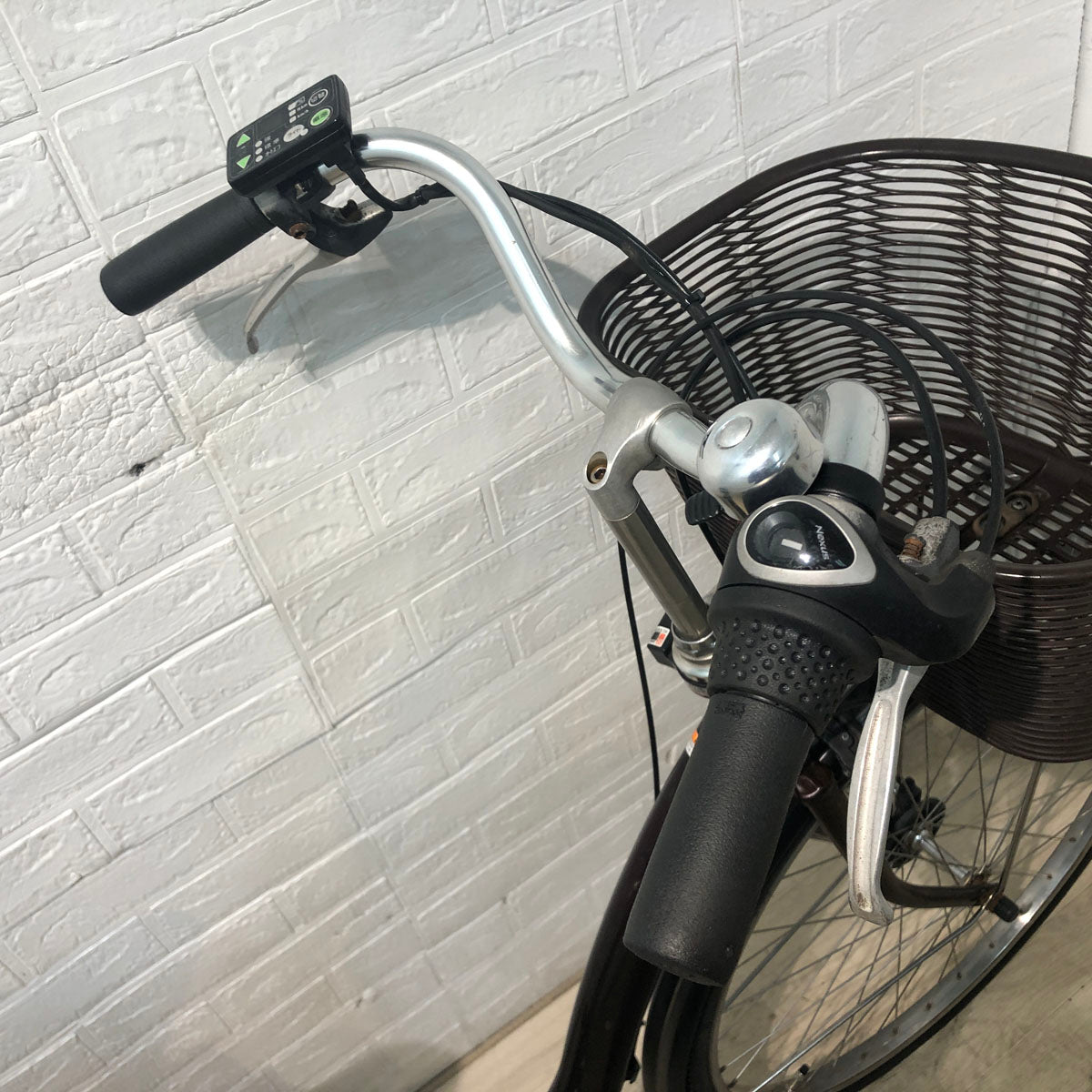 中古電動自転車 ヤマハ PAS ナチュラ XL スーパー ブラウン 26インチ YB068