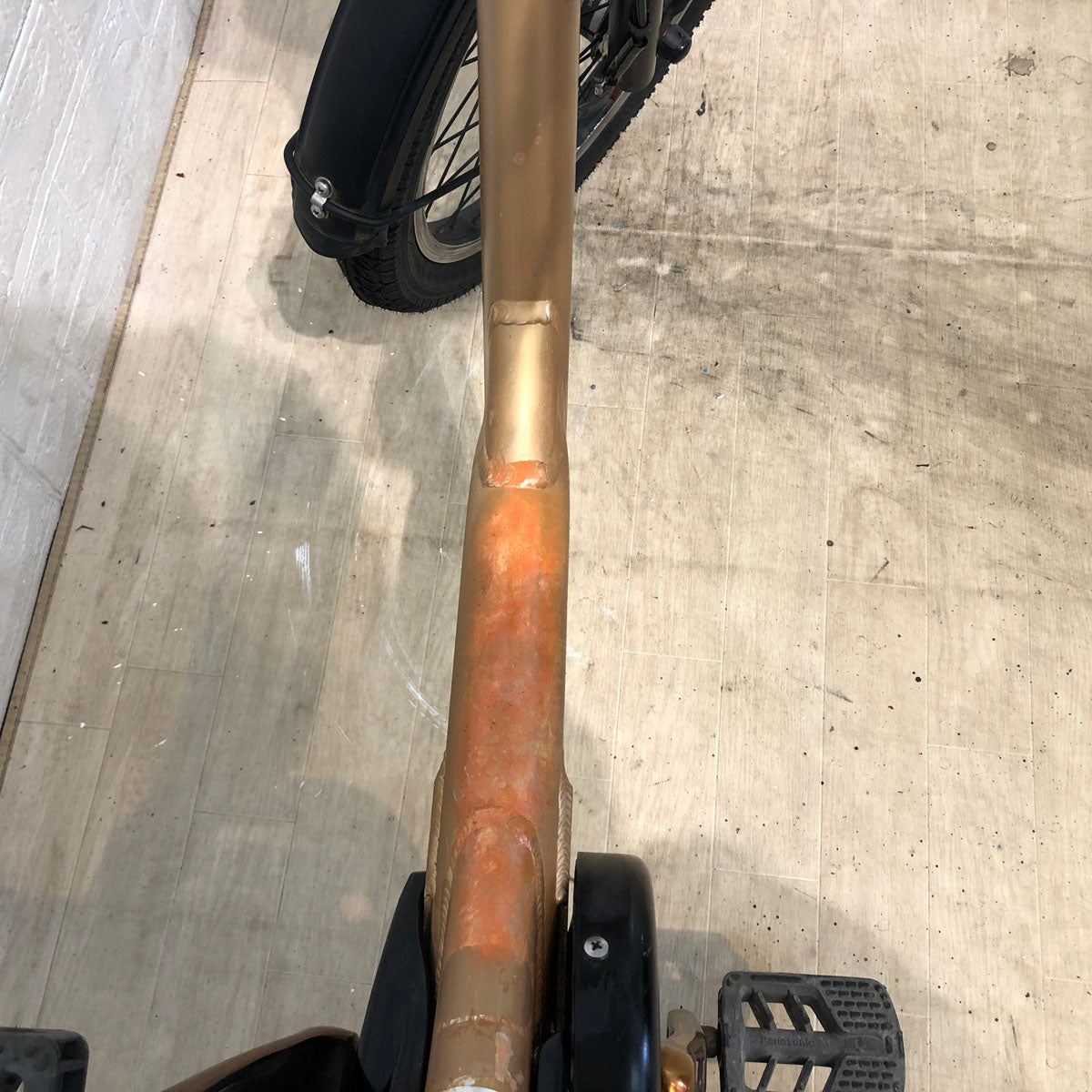 電動自転車 訳あり パナソニック ギュット アニーズ ゴールド 20インチ YU095【中古車】