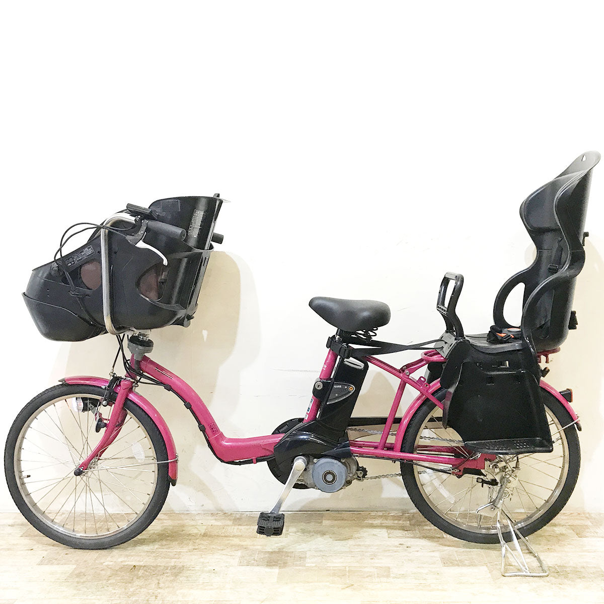 中古電動自転車 パナソニック ギュット ミニ ピンク 20インチ KF104