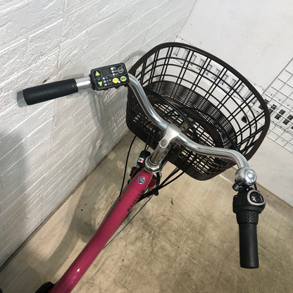 ブリヂストン アシスタ DX スペシャル ピンク 24インチ YB069 【中古車】