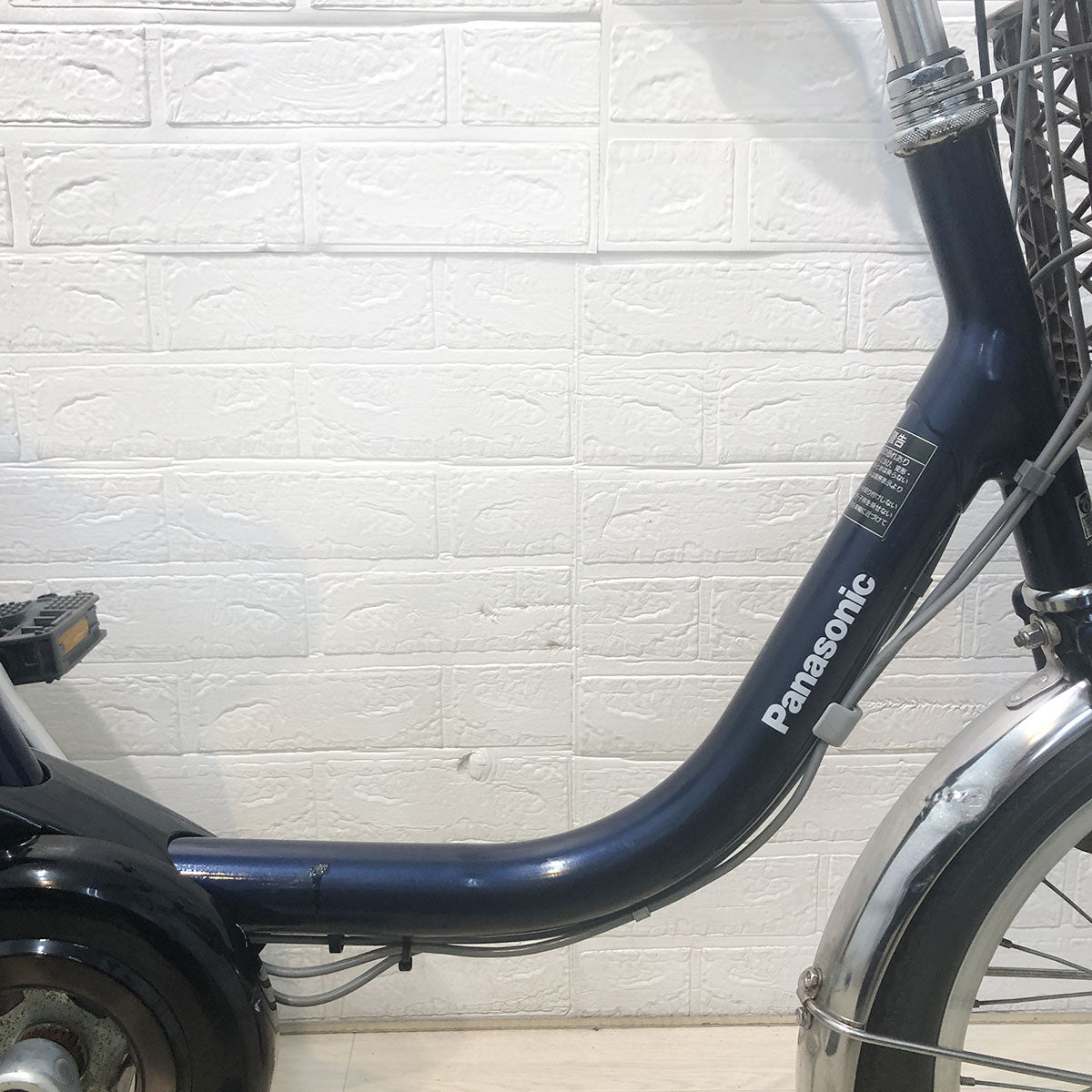 中古電動自転車 パナソニック ビビライフ ブルー 18×16インチ YG110