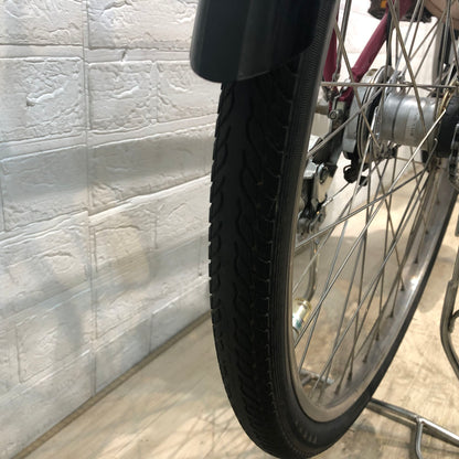 ブリヂストン アシスタ DX スペシャル ピンク 24インチ YB069 【中古車】