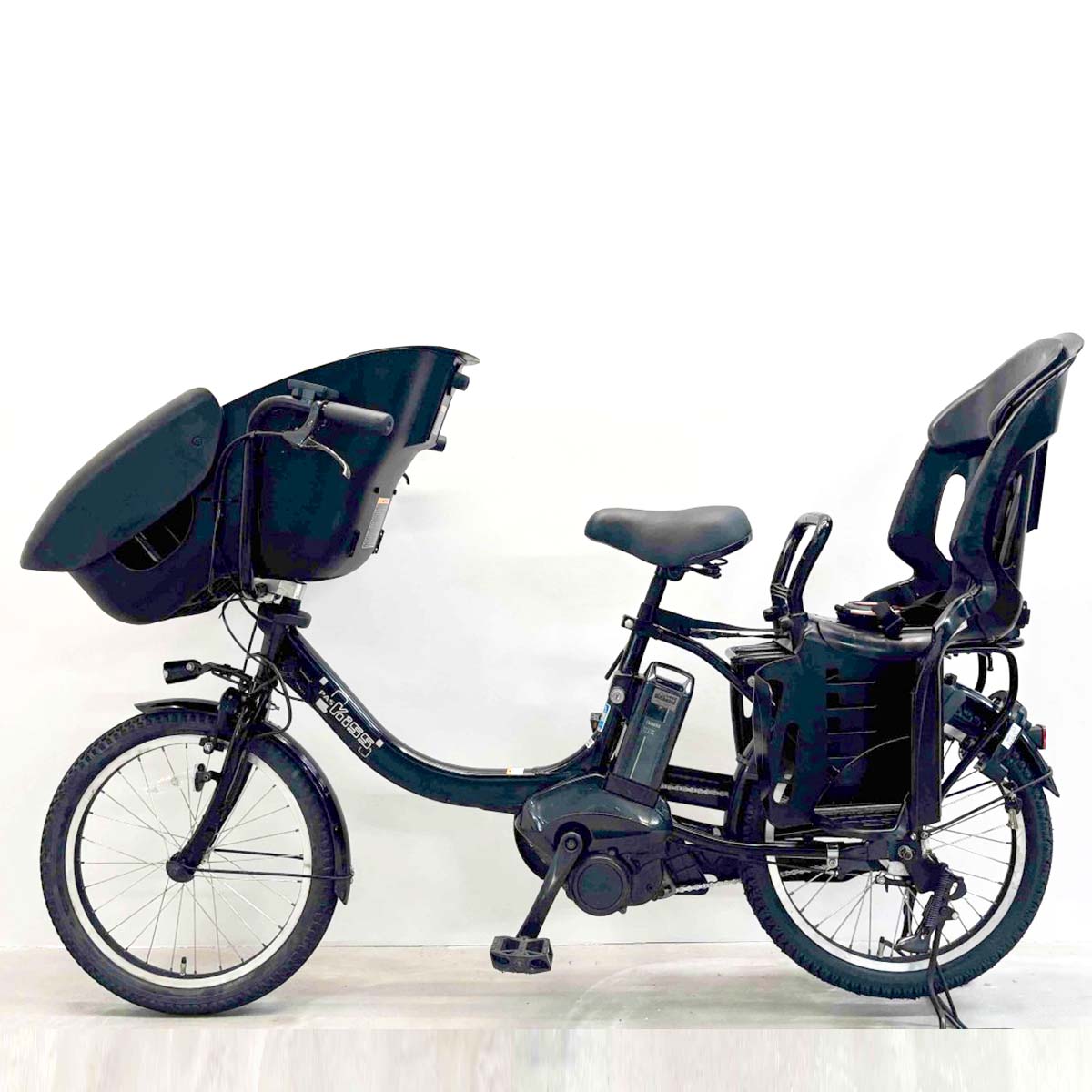 中古電動自転車 ヤマハ PAS キッスミニアン ブラック 20インチ YJ132