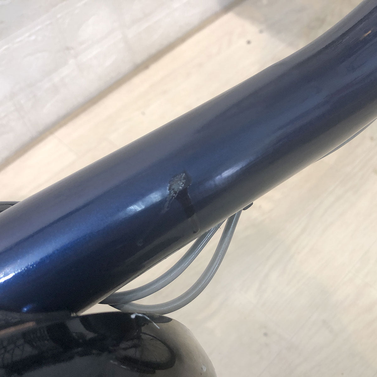 中古電動自転車 パナソニック ビビライフ ブルー 18×16インチ YG110