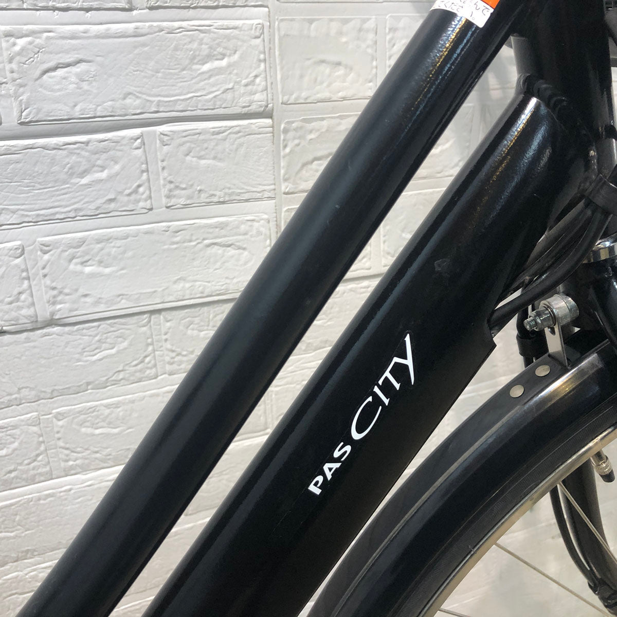 中古電動自転車 ヤマハ PAS CITY L5 パス シティ L5 ブラック 27インチ YB070
