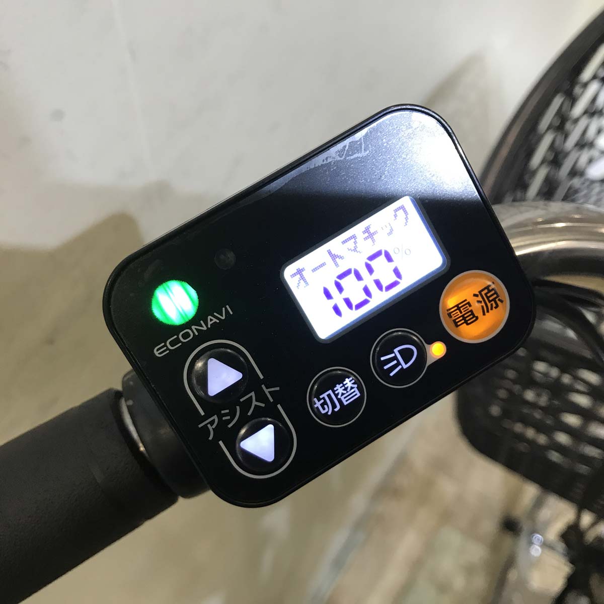 中古電動自転車  パナソニック ビビ DX シルバー 26インチ KA084