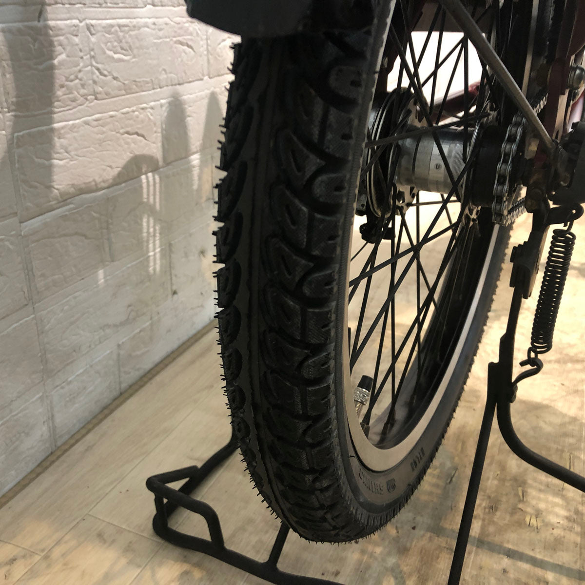 中古電動自転車 パナソニック ギュット アニーズ レッド 20インチ YB071