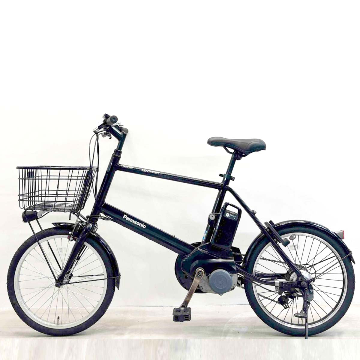 中古電動自転車 パナソニック ベロスター ミニ ブラック 20インチ YJ133
