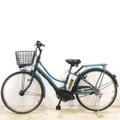 ブリヂストン アシスタ ポルク  グリーンアッシュ 26インチ YB072 【中古車】