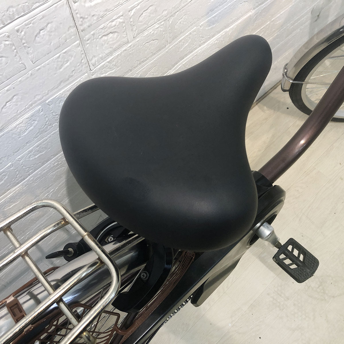 中古電動自転車 パナソニック ビビSX ブラウン 26インチ YG112