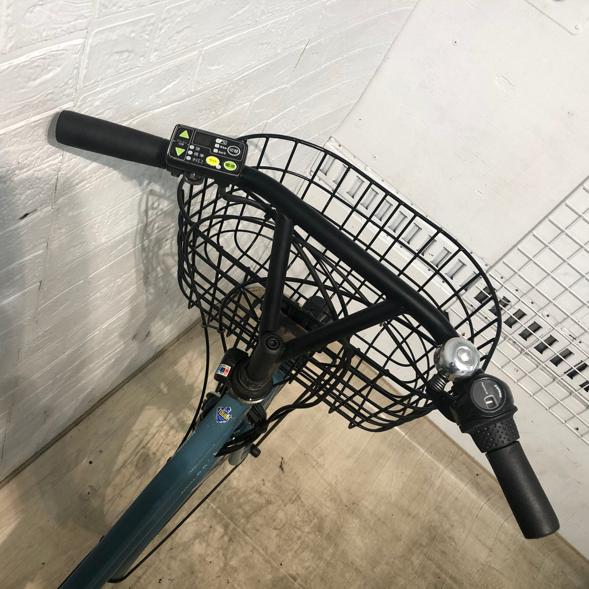 中古電動自転車 ブリヂストン アシスタ ポルク  グリーンアッシュ 26インチ YB072