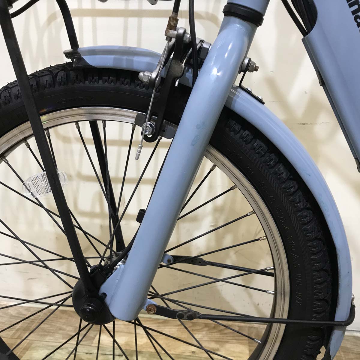 中古電動自転車 パナソニック ギュット アニーズ DX ブルー 20インチ KA085
