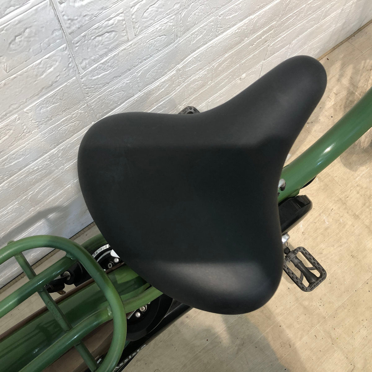 Ｄ943　★限定特価　整備済み★ブリヂストン　ジョブナ★ 中古自転車 【　26インチ　グリーン　 】 グランディーノ シティサイクル・ママチャリ 26インチ
