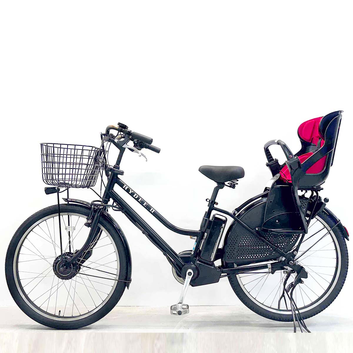 中古電動自転車 ブリヂストン ハイディ2 ブラック 26インチ YJ134