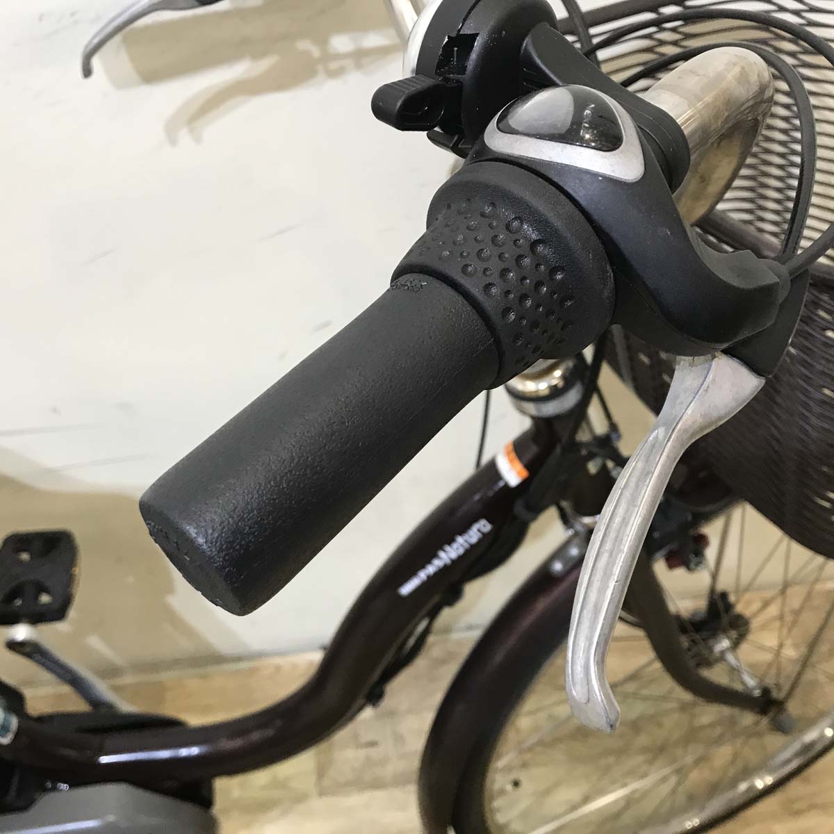 中古電動自転車  ヤマハ PAS ナチュラ L DX ブラウン 26インチ KA086 
