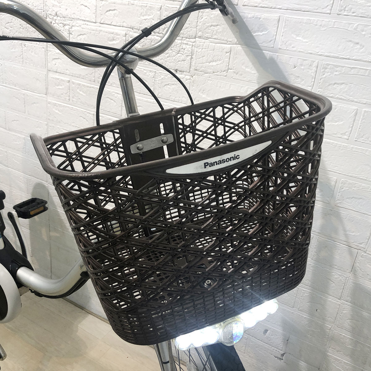 中古電動自転車 パナソニック ビビSX シルバー 26インチ YG113