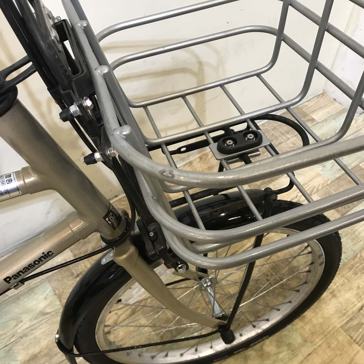 中古電動自転車 パナソニック エネモービル S ゴールド 20インチ KF108