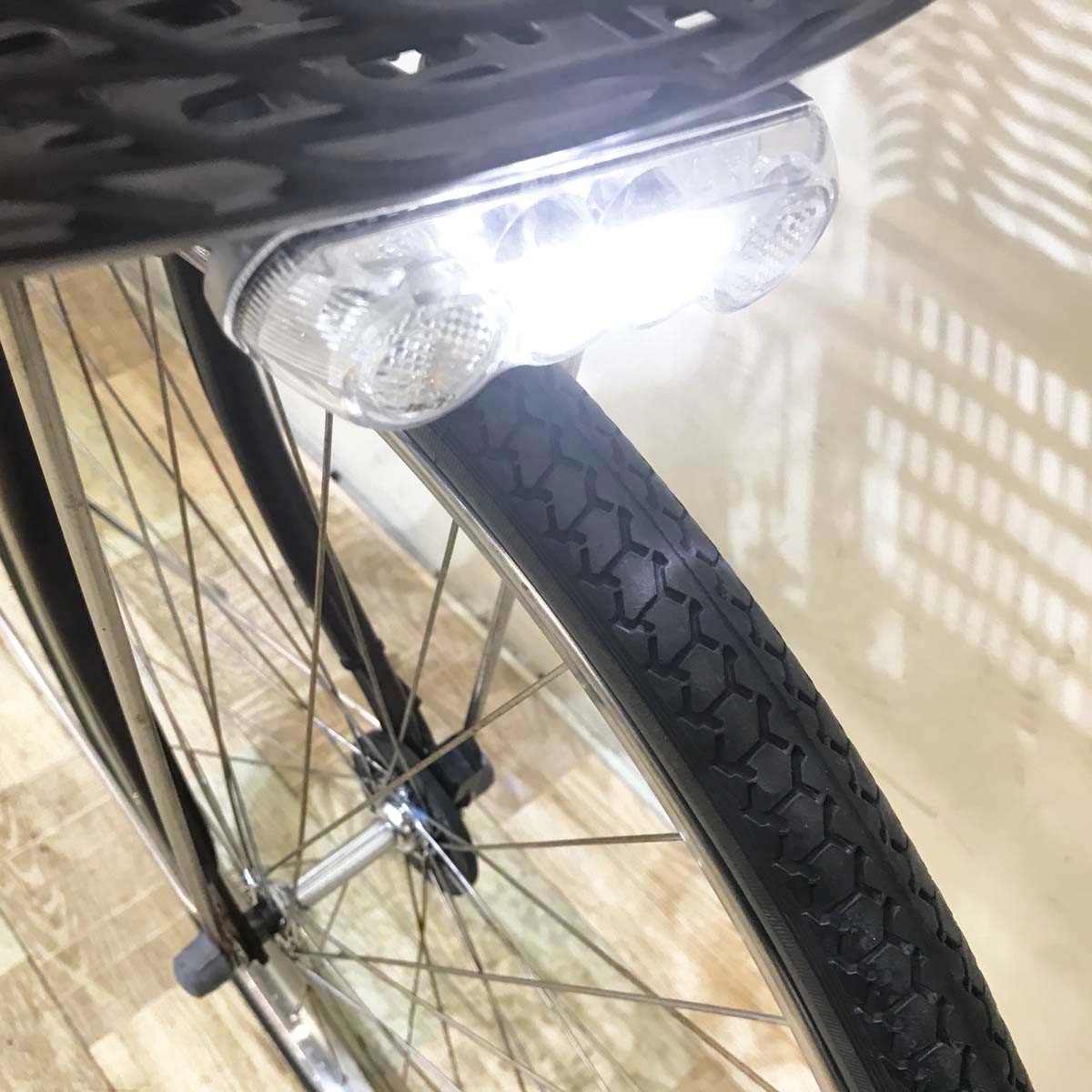 中古電動自転車  ヤマハ PAS ナチュラ L DX ブラウン 26インチ KA086 