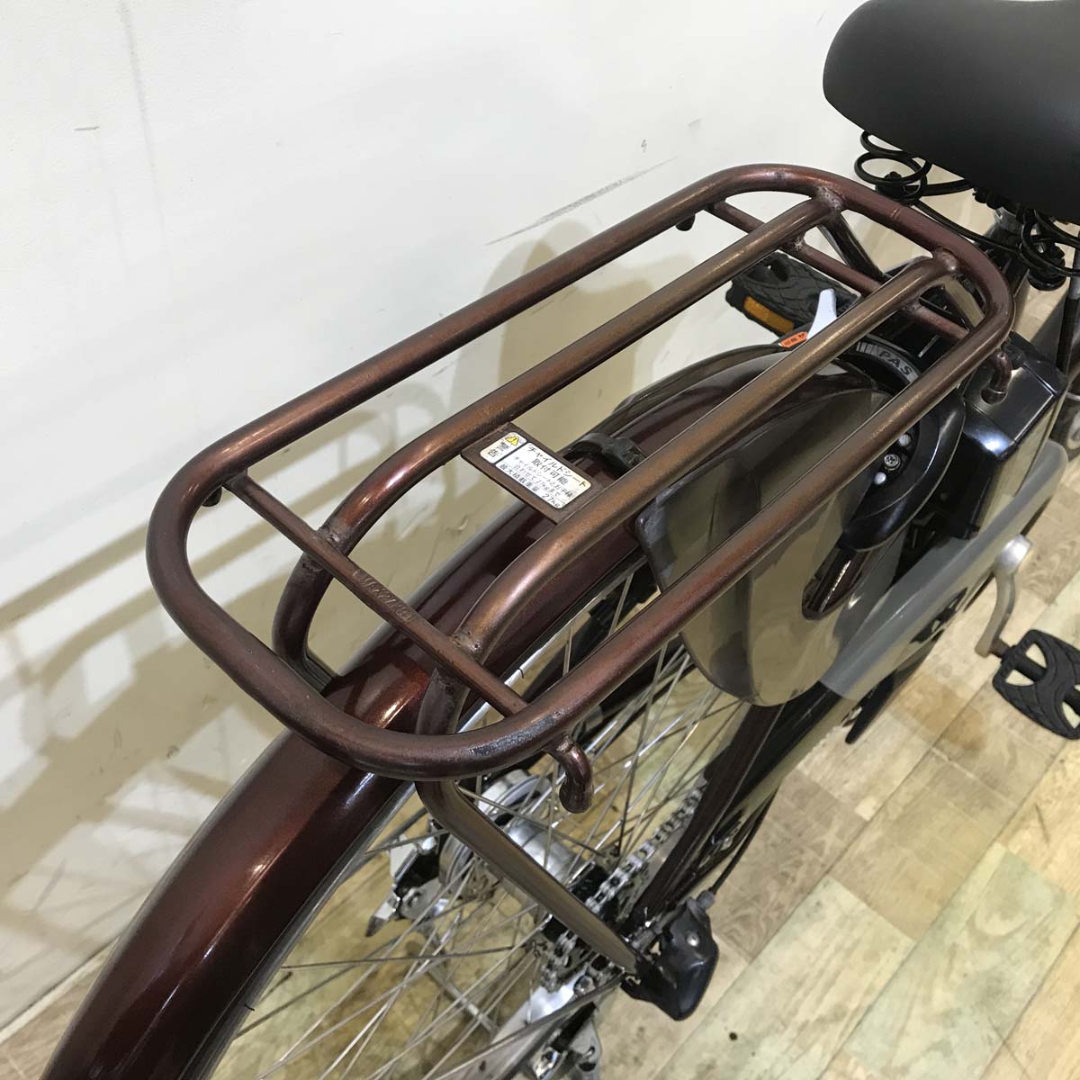 中古電動自転車  ヤマハ PAS ナチュラ L DX ブラウン 26インチ KA086 
