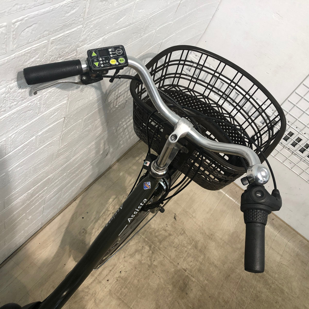 中古電動自転車 ブリヂストン アシスタ DX カーキ 26インチ YB073