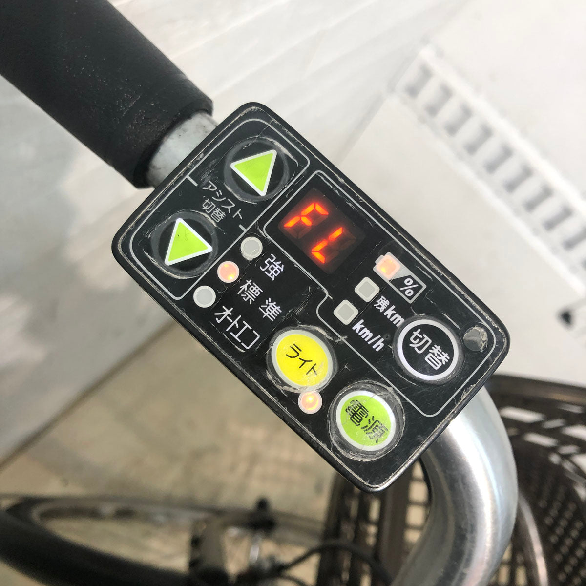 中古電動自転車 ブリヂストン アシスタ DX カーキ 26インチ YB073 – e