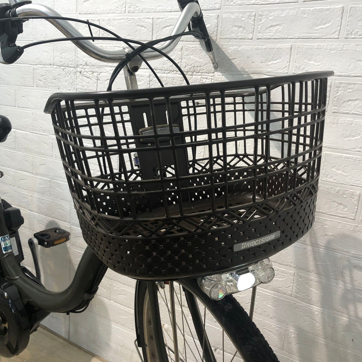 中古電動自転車 ブリヂストン アシスタ DX カーキ 26インチ YB073