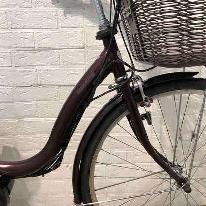 ブリヂストン アシスタ U STD ブラウン 26インチ SR393Y【中古車】