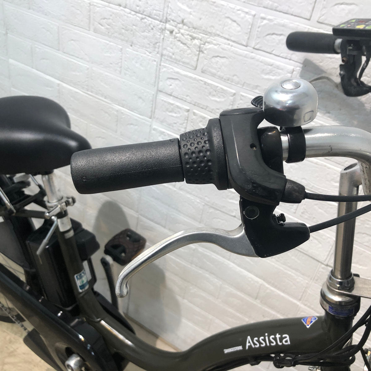 中古電動自転車 ブリヂストン アシスタ DX カーキ 26インチ YB073