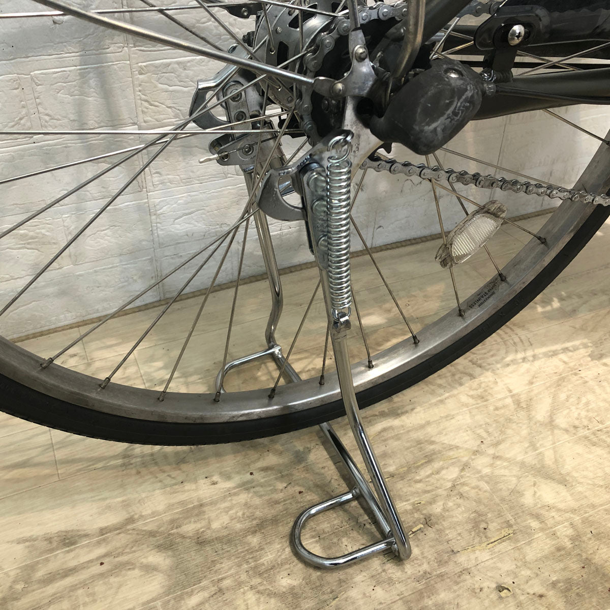 中古電動自転車 ブリヂストン アシスタ DX カーキ 26インチ YB073