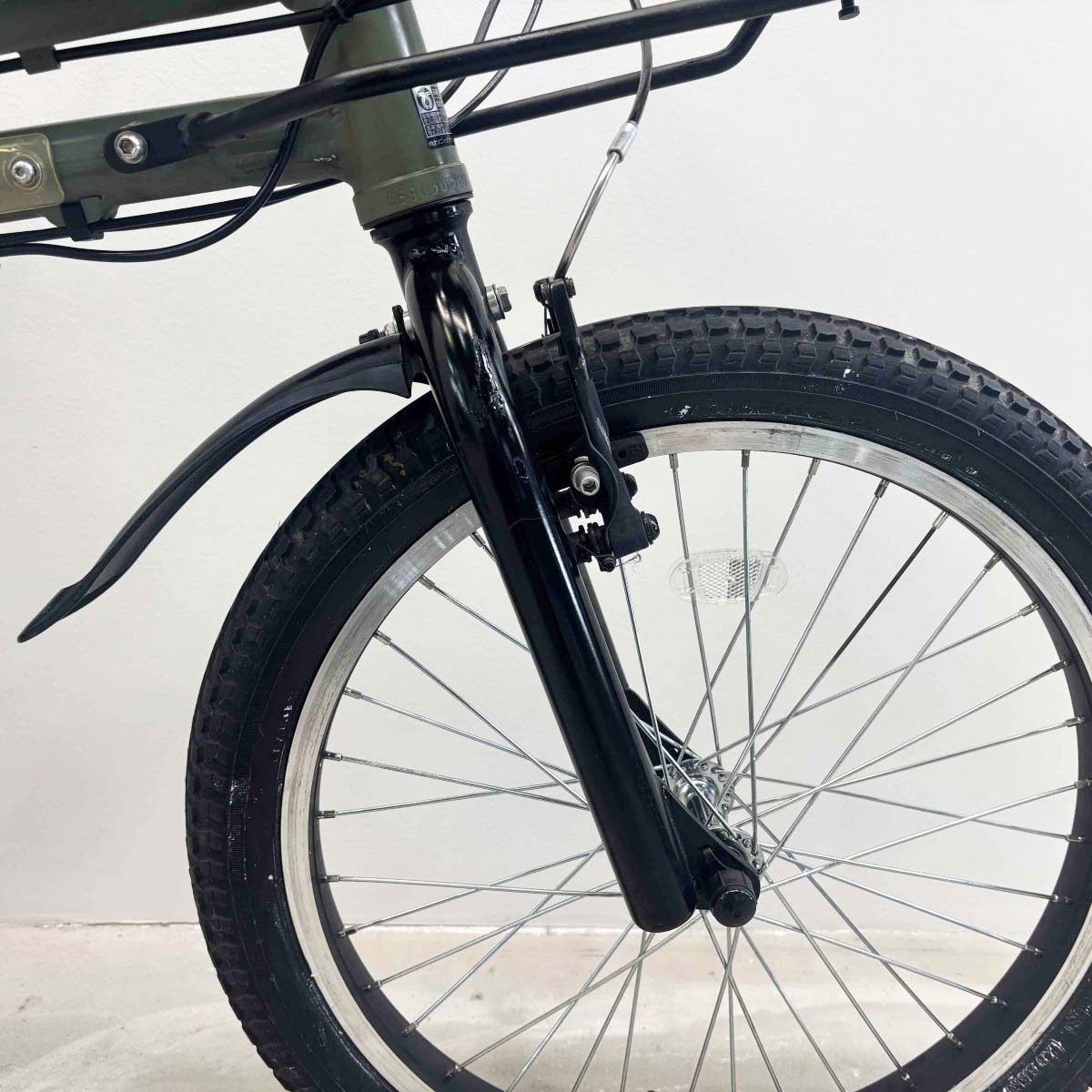 中古電動自転車 パナソニック EZ カーキ 20インチ YJ136