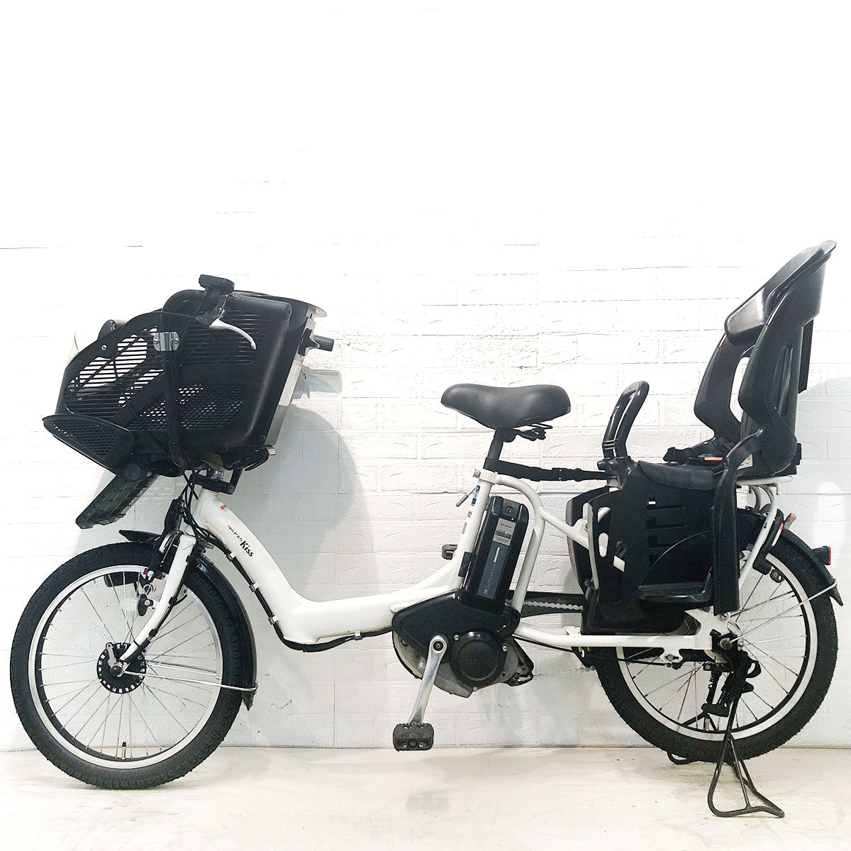 中古電動自転車 ヤマハ PAS キッスミニ ホワイト 20インチ YG115