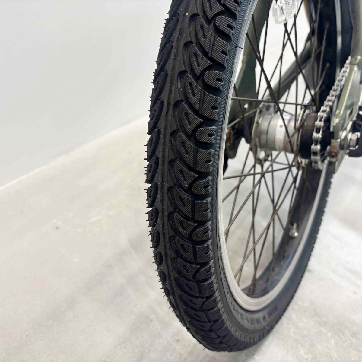 中古電動自転車 パナソニック EZ カーキ 20インチ YJ136