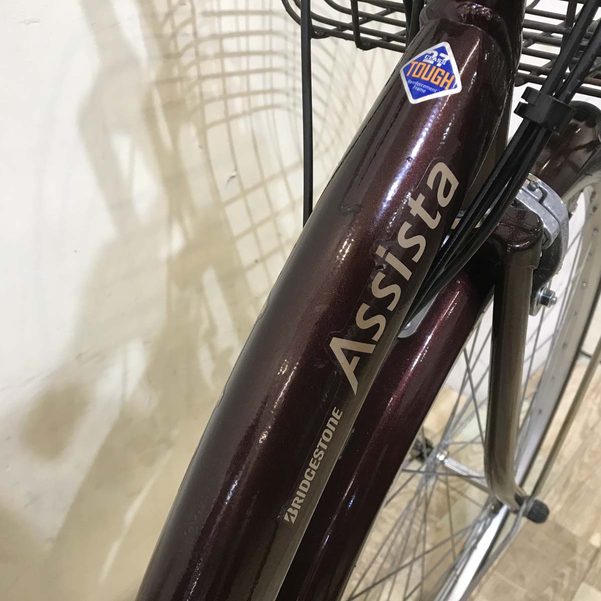 ブリヂストン アシスタ ベーシック ブラウン 26インチ KA088 【中古車】